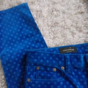 J Crew toothpick skinny ankle pant